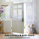 Rainbow Privacy Window Film Decorative Stained Glass Static Cling Sticker Flower