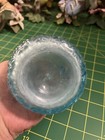 Victorian Blue Opalescent Glass Perfume   Bottle 5   