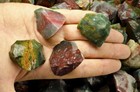 1 4 Lb Fancy Jasper Rough Stones-natural Crystal Mineral Rock Specimens Tumbling
