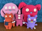 Lot 5 Uglydolls  Wage  Uppy  Peaco  Trunko  Bop N    Beep Plush Ugly Dolls Read