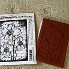 Assorted Brands Craft Stamp Lot Flowers Butterflies Rubber And Clear Stamps