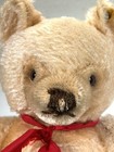 Vtg Steiff 13    Original Teddy Bear Blond Shaved Face Brown Nose Yellow Tag 60   s