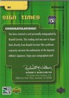 Ronald Cerritos San Jose Earthquakes Mls Upper Deck Sign Times Autograph Card
