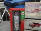 1996 Crown Premiums Conoco Tanker Bronzzz Gasoline Pedal Car Bank W  Gas Pump