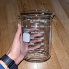 Corning Pyrex 1000-1xl Beaker  Griffin  Low Form  Double Scale 1500ml Box Of 4