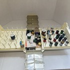 Singer Home Chest Sewing Spool bobbin Storage Box Organizer  Plastic  Beige