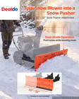 Snow Plow Kit 22 To 32 In Width Adjustable Universal Plow Attachment