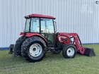 2014 Mahindra 6110 Cab Tractor With Loader