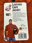Red Ram Flame Resistant Made With Kevlar Cowhide Leather Welding Cape Jacket Lrg