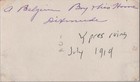 Ww1 Tourist 1919 Belgian Boy Ruins Dixmude 2 5x4 Original Photo
