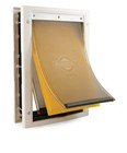 Petsafe Extreme Weather Pet Door White Medium Durable   Energy-efficient Dog Cat
