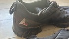 Roa Black Trail Hiking Shoes Low Top Lace-up With Vibram Sole Size 40 Eu