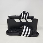 Adidas Adissage Slides  core Black    F35580   Size 7 Men s - 8 Women s