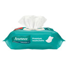 Assurance Premium Disposable Washcloths Pre-moistened Body Wipes  Xl  192 Count