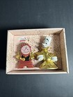 New Disney Beauty   The Beast Cogsworth Clock Lumiere Salt   Pepper Shakers Read