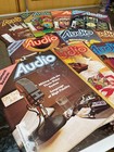 12 Issues Vintage Audio Magazine Jan 1975 To Dec 1975 Rare Advertisements