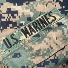 Usmc Marine Authentic Combat Blouse Woodland Marpat Digital Camo Size Regular