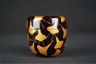 Japanese Tea Caddy Container A604 Period Chidori Gold Makie Natsume Utensils Lac