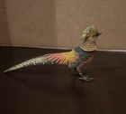 Antique Austrian Cold Painted Bronze Golden Pheasant 