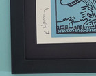 Keith Haring   Signed Vintage 1989 Print Framed