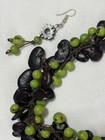 Tagua Handmade Necklace And Earrings Set From Ecuador