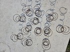 Old Bed Springs Lot Of 12 For Crafts   Rusty Decor Projects Hourglass