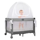 Crib Tent For Mini Cribs And Pack N Play By    Premium Mesh Prevent Toddler 