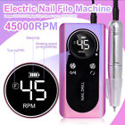 45000rpm Electric Portable Nail Drill Machine Rechargeable Low Noise Sander File