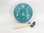 D Major Steel Tongue Drum Handpan Rain Drum For Outdoor Gardens 6-inch 11-note
