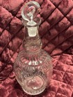 Clear Glass Decanter With Stopper  Decorative Cut-style Bottle 0 5 L