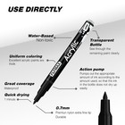 Flymax Yellow Marker Paint Pens - Permanent 3 Count  pack Of 1  