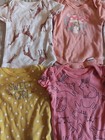 Lot Of 12 Newborn Baby Girl Infant Clothes Mixed Colers
