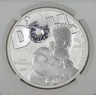 2019p Tuvalu S 1 The Simpsons Homer Simpson Ngc Ms 69 Fdi 1 Oz  9999 Silver