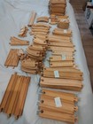 Wooden Railway Train Track Lot Generic Thomas Brio 200pcs Tracks Risers Bridge