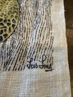 Vintage Kay Dee Lois Long Linen Kitchen Tea Towel  Melon Cantaloupe Honeydew