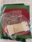 Plaid Bucilla Christmas Joli Poinsettia Felt Stocking Kit