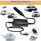 100w 12v-24v Universal Car  Usb-c Pd 5v 9v 12v 15v 3a 20v 5a For  Book7896