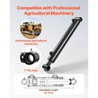 Uimoso Double Acting Hydraulic Cylinder 2  Bore   12  Stroke  3500 Psi Capacity