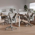 Mesh Home Office Chair Ergonomic High Back Computer Desk Task Swivel Chair Grey
