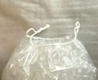 250 Commercial Crystal 20 Lb Lbs Plastic Ice Bags With Drawstring High Quality