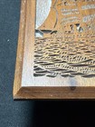 Vintage Wooden Letterpress Printing Block  Sailing Ship Woodcut Stamp Nautical