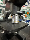 Vintage Spencer Buffalo Binocular Microscope W  4 Objectives Wood Case - No Keys