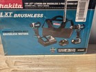Makita Xt269m 18v Lxt 1 2  Hammer Driver-drill   Impact Driver Combo Kit 4ah new
