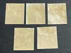 Philippines 1925-31 Collection Of Imperf  345-349 Mint H  thins  6f003
