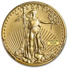 1 10 Oz American Gold Eagle Ms-70 Pcgs  random Year 