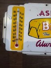 Vintage Baby Bear Bread Always Fresh Thermometer Metal Advertising Sign
