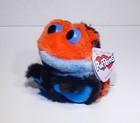 Vintage Swibco Puffkins Rufus Poison Dart Frog Plush Stuffed Animal Toy 4 5  New