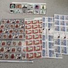 Large Lot In Christmas Seals Stamps  1970s-2000s Plus Nature Seals Animals