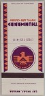 Vintage Matchbook Cover Thunderbird Hotel Casino Las Vegas Nevada Nv