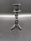 Vintage Pair Of Gothic Cast Iron Griffin Candlesticks Holders 5 5 h 5 w